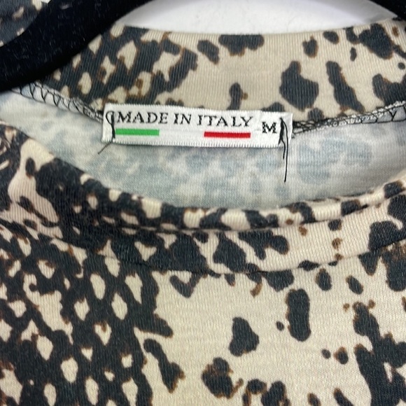 Snake Print Short Sleeve Tee - Picture 3 of 5